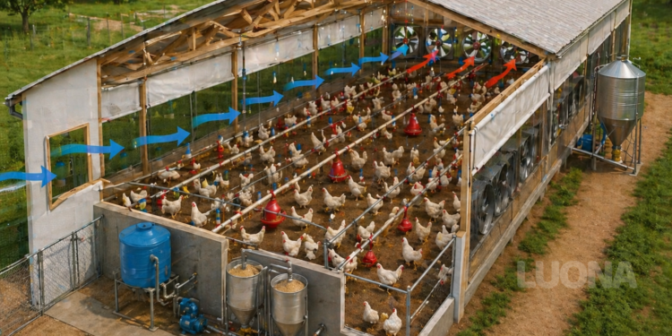 Estrutura básica de um aviário eficiente: Guia completo para produtividade e lucro